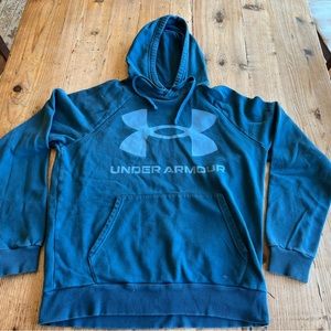 Under Armour hoodie, adult medium, blue